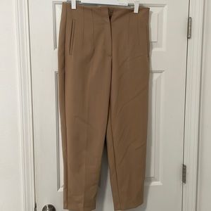 Zara High Waisted Zip Up Trouser